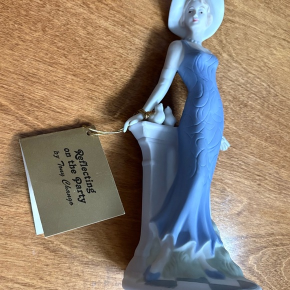 Vintage Porcelain Figurine. “Reflecting on the Party” - Picture 2 of 6